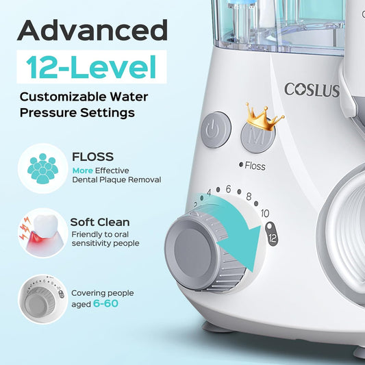 COSLUS EX2 Water Flosser Counter