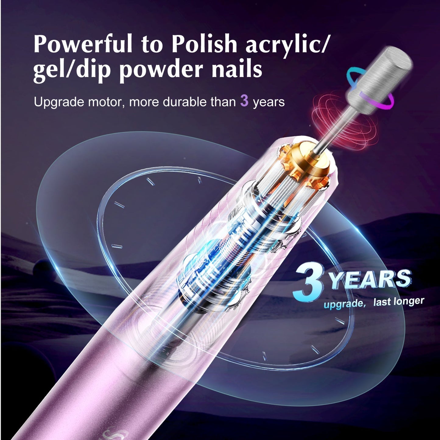 COSLUS  CX40 Electric Manicure Pedicure Kit
