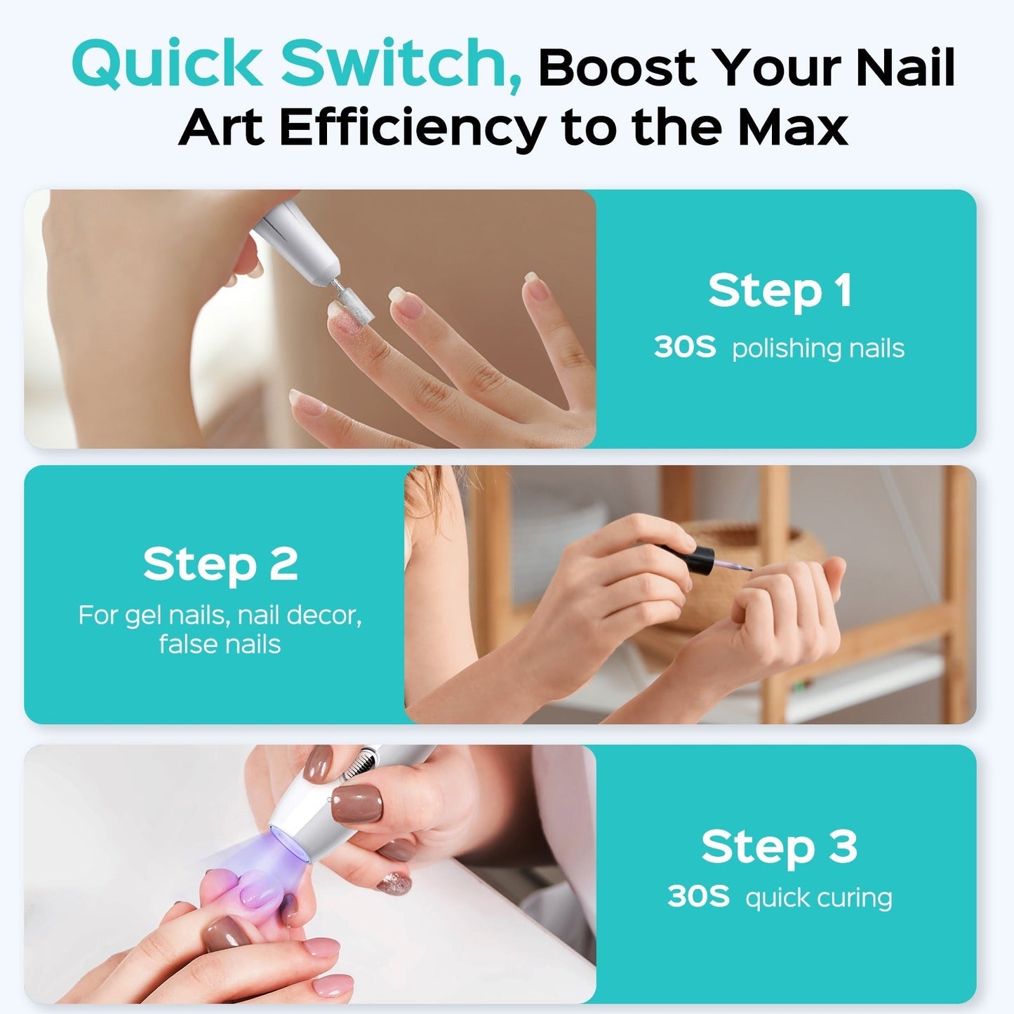 COSLUS C41 Professional Manicure Pedicure Kit